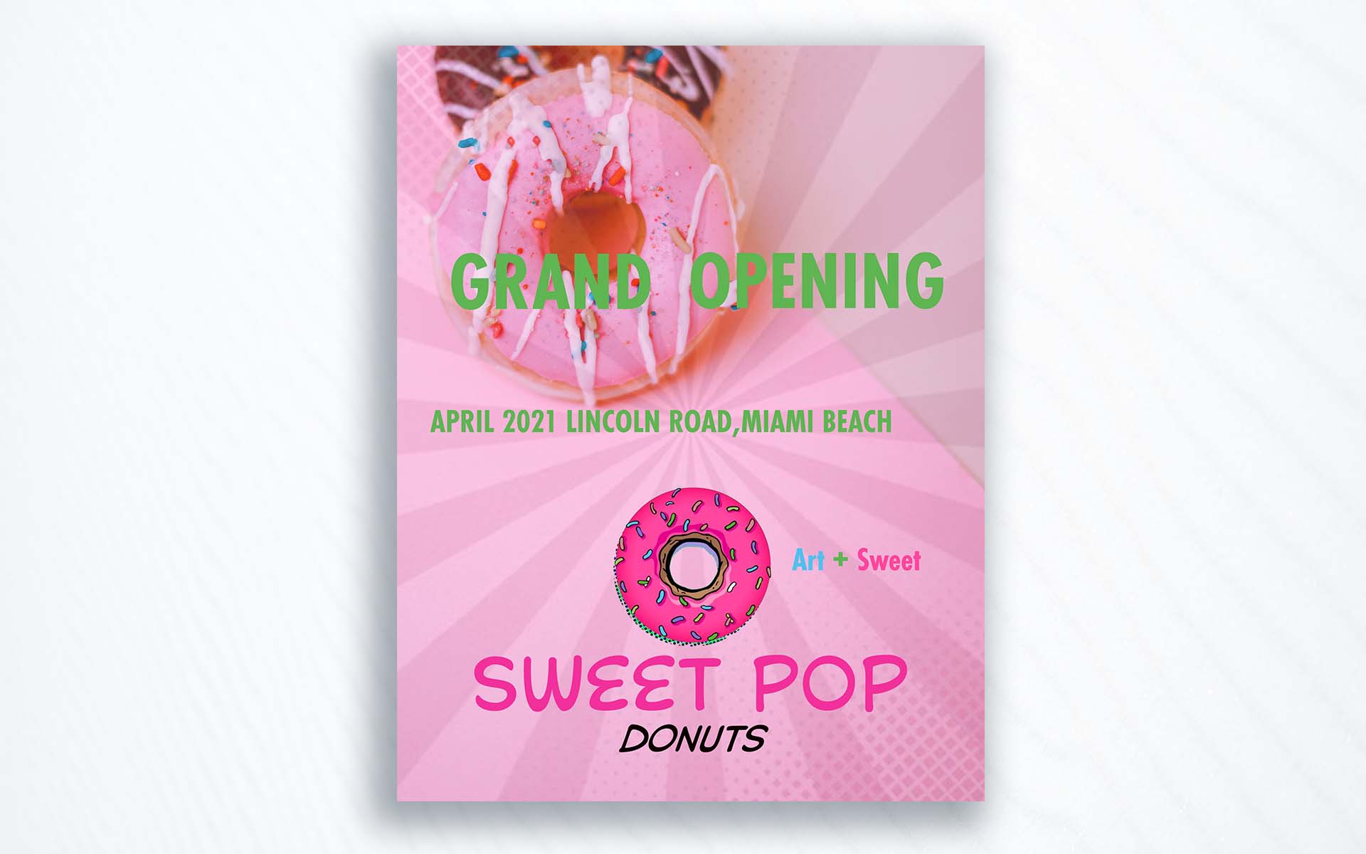 sweetpopdonutposter